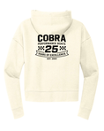 Load image into Gallery viewer, Women's Cropped Cream Hoodie
