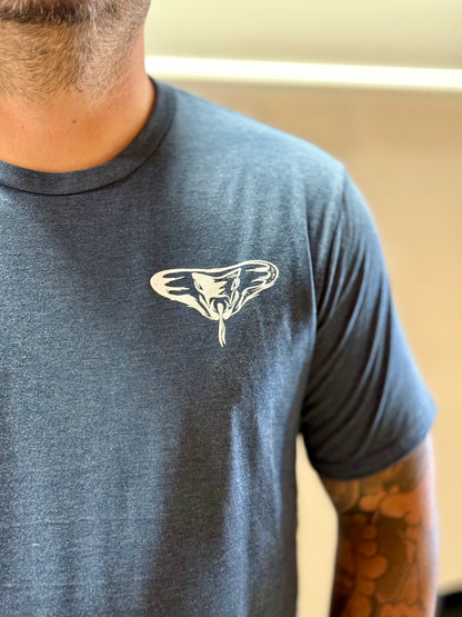 Men's American Flag Shirt - Blue