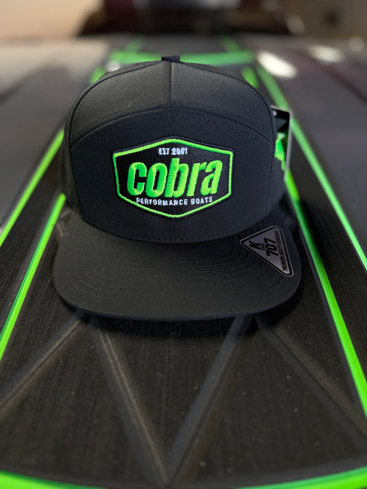 Black & Green Hat