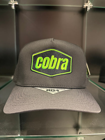 Black & Green Hat